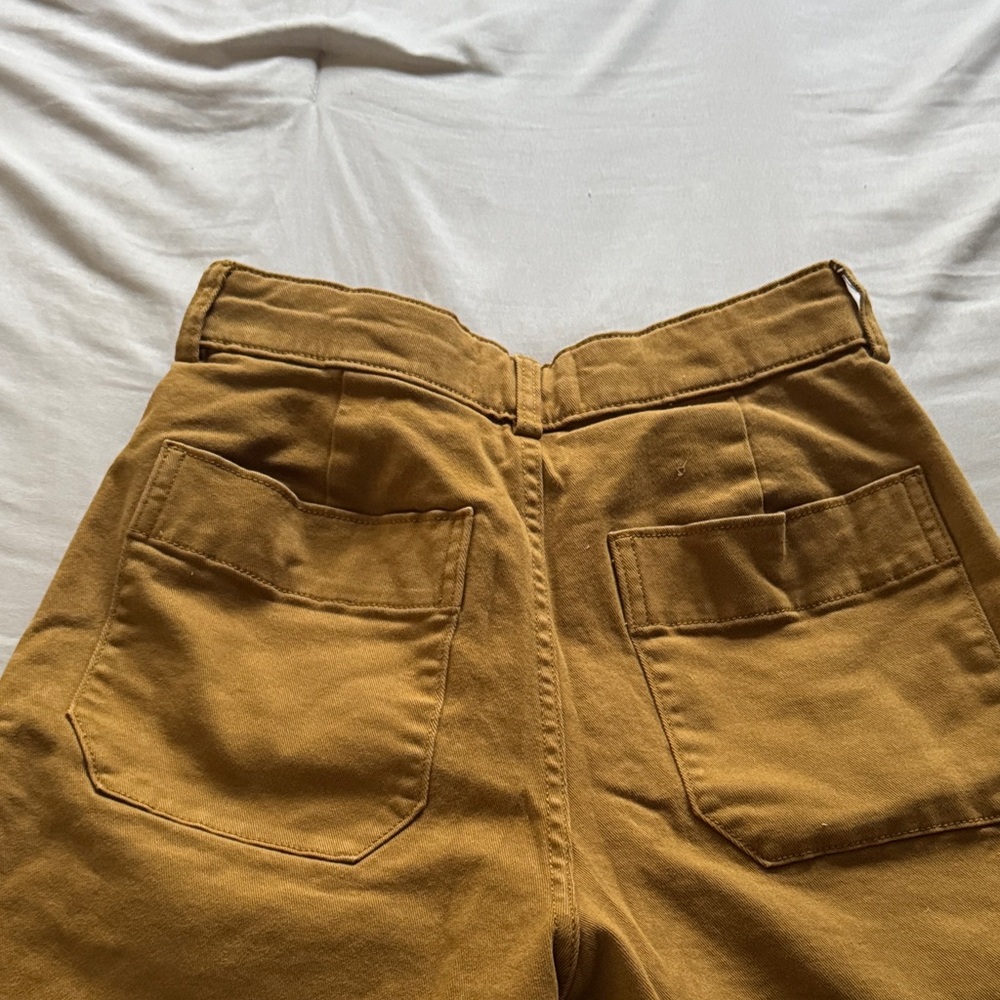 Everlane Women's Wide-Leg Tan Jeans - Picture 7 of 7